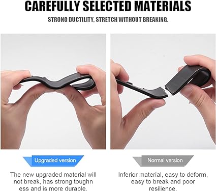 Hanging Handbags, Wallets Grocery Bags Cloth Kid's Toy Holder Fit Universal Car Vehicle,  4pcs Black Car Headrest Seat Hook Hidden Car Rear Seat Hanger Storage Hooks