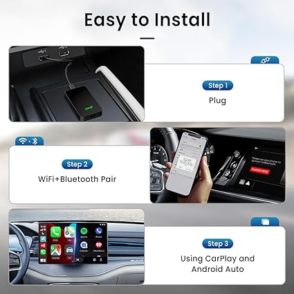Wired to Wireless, CarPlay Adapter CarlinKit 5.0