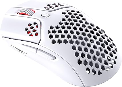 100 Hour Battery Life, 2.4Ghz Wireless, Honeycomb Shell  shell, mouse lightly but without losing durability; No more dragging feelings due to a firm  and no much more wrist pain and fatigue gained than a heavy-weight mouse.
