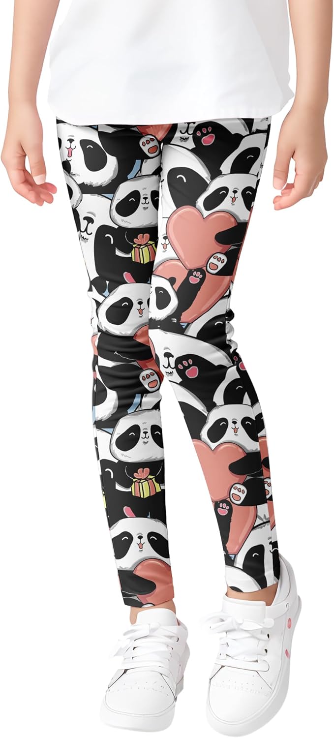 3-Pack full of elasticity, and has good breathability. The touch is silky and smooth,Leggings Toddlers Active Stretch Leggings Little Kids Yoga Pants