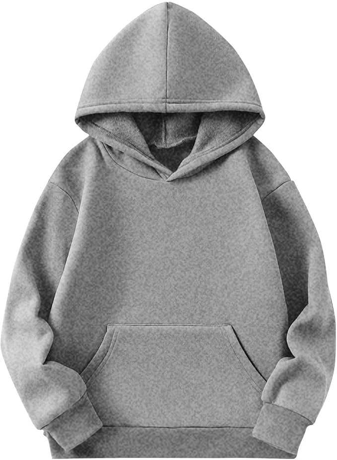 Kids girls crop tops are made of cotton, polyester and spandex, super soft comfortable and breathable. Our girls' hoodies are perfect for sports and casual wear