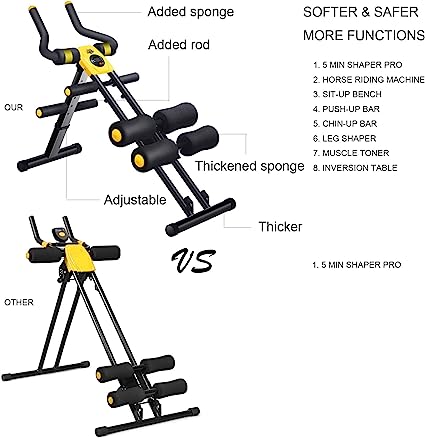 Home Gym, Foldable Core Abdominal machine, Equipment