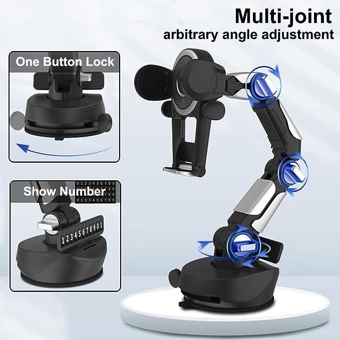 Long Arm Hand Free Mount for iPhones