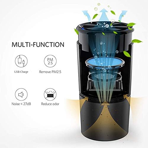 Car Air Purifier Dual USB Air Freshening