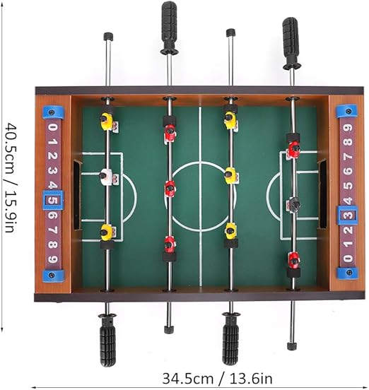 sturdy and reliable, can serve you for a long time.Mini Football Tabletop Soccerball Sports Indoor Table Soccer Set