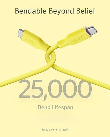 charge virtually any USB-C device, including phones, tablets, and laptops, Cable 100W 6ft, USB 2.0 Type C Charging Cable Fast Charge for iPhone 15/15Pro/15Plus/15ProMax, MacBook Pro 2020, iPad Pro 2020, iPad Air 4, Galaxy S23(