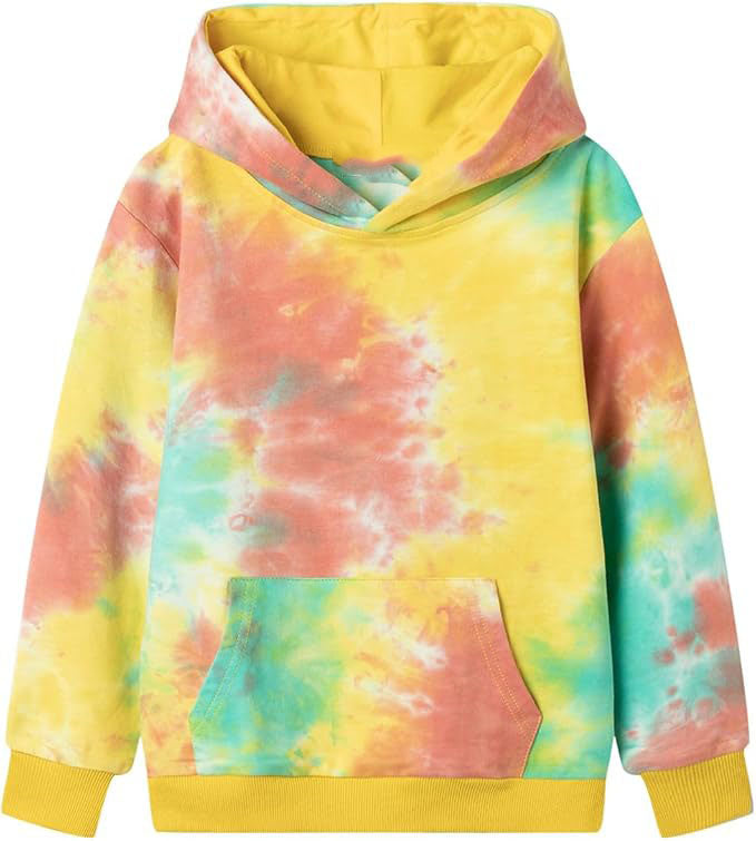 The Printed Kids Pullover Hoodie Sweatshirt combines comfort and durability, making it perfect for outdoor adventures or classroom activities