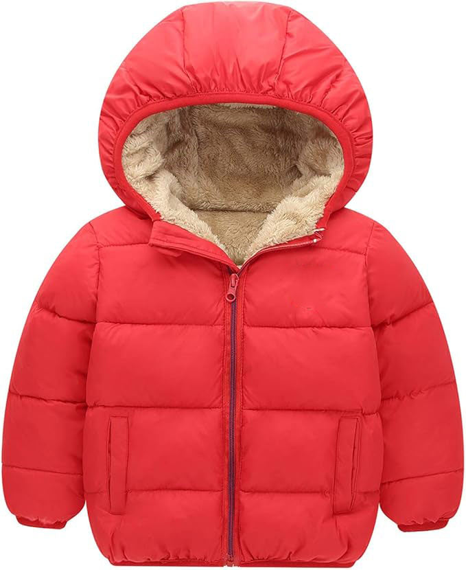 Elastic wrist for comfortable wearing and keep the wind not blow in. Side pockets better protect your kid's hand in freezing weather!