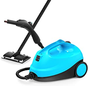 Steam Mop with 21-Piece Accessory Set, 1500W Heavy Duty Steamer Carpet Cleaner for Multi-Purpose 16.4ft Power Cord