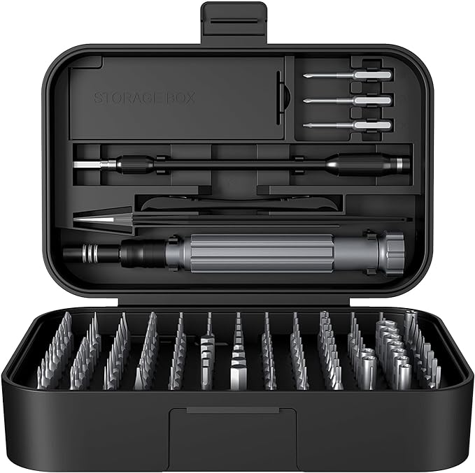 Tool for car ,Phone Watch Camera Laptop, Electronics Tool Kit with 120 Bits Magnetic Screwdriver Set