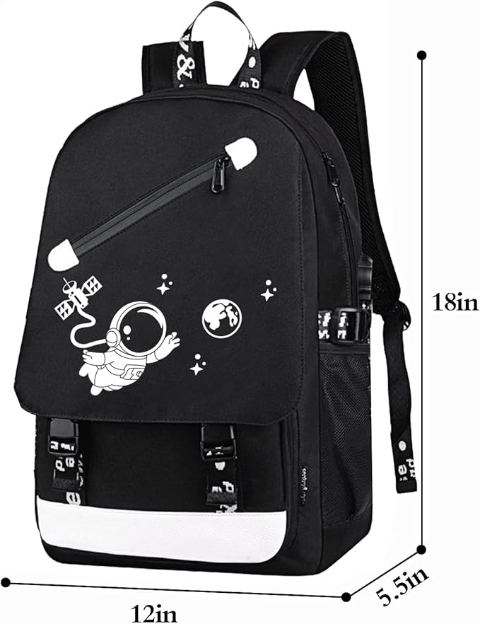 The backpack with a variety of young and trendy personality elements.School Bags Bookbags for Teenagers