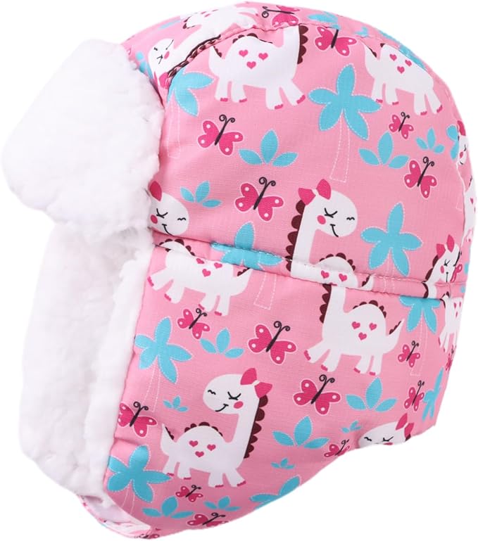 balaclava is ideal for outdoor activities in winter, such as skiing, snowboarding, running, climbing, hiking, cycling and so on, Beanie Fleece Lined Kids Bomber Hat Earflap Warm Hat
