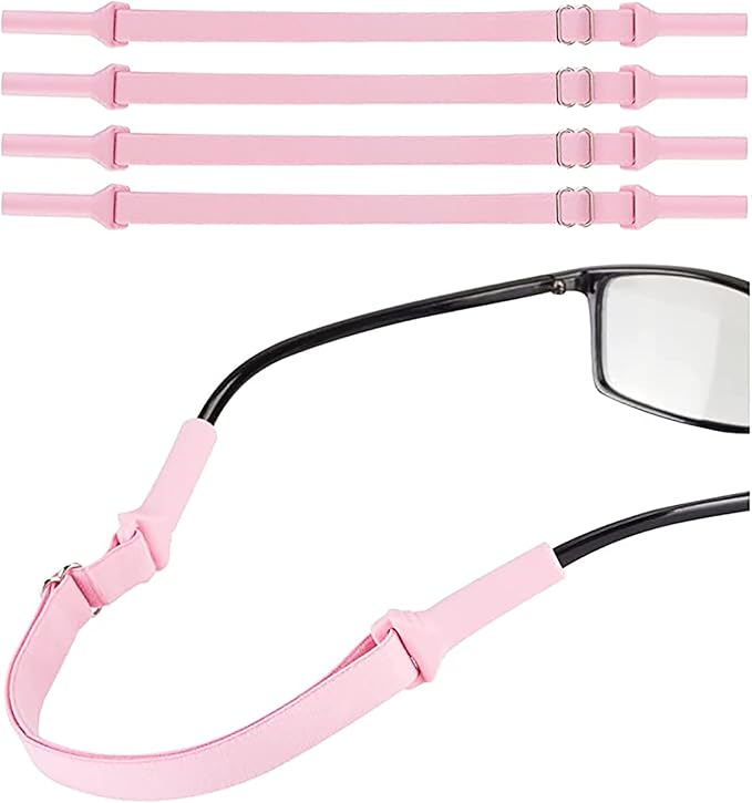 4pcs glasses strap holder is perfect for everyday use or outdoor sports such as running, basketball football games, riding, skiing, golf, sport training,etc.