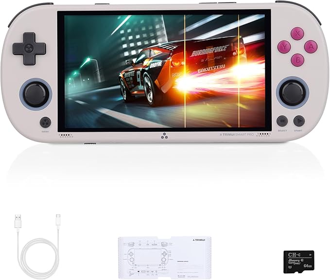 Portable Retro Video Hand-Held Games Consoles Preinstalled Emulator with 64G/256G TF Card,