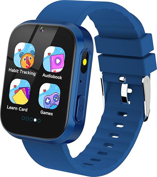 the watch for girls uses high-strength glass for the screen, ensuring its anti-crack durability.Camera, Music Player, Pedometer, HD Touch Screen, Alarm Clock SMART WATCH
