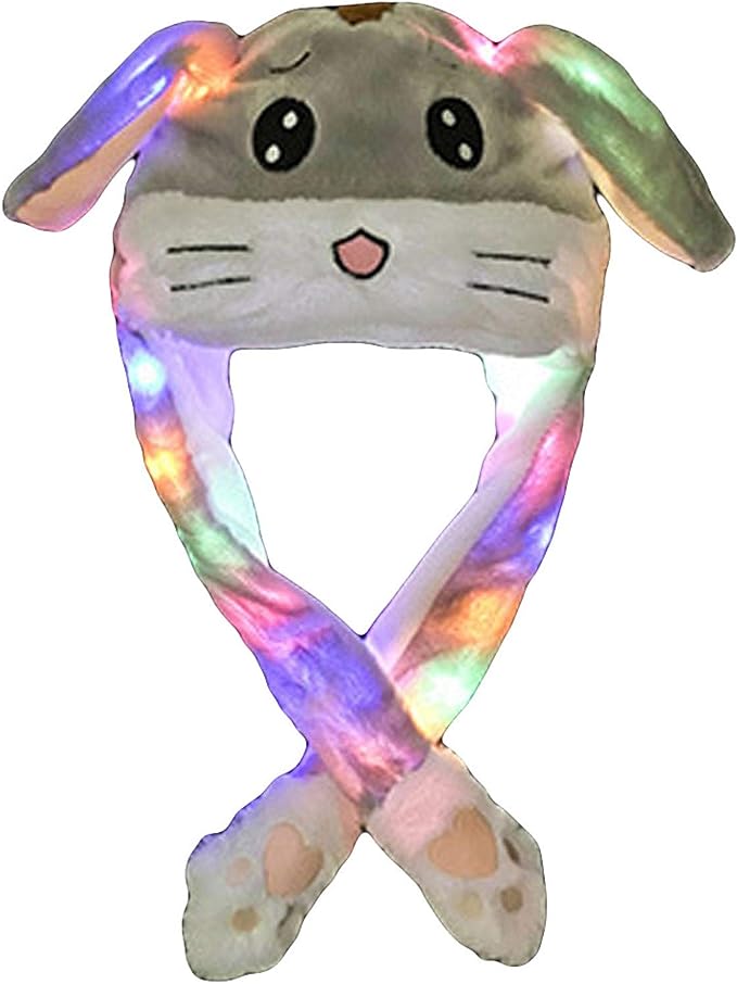 Ear Hat Plush Wrap Warm Light Rabbit Women Hat Headwear Beanie Hats caps Fashionable
