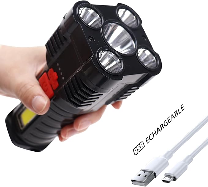 work, or emergency backup lighting, making it a valuable tool in various situations.Super Bright Waterproof Lightweight Flash Light for Camping,
