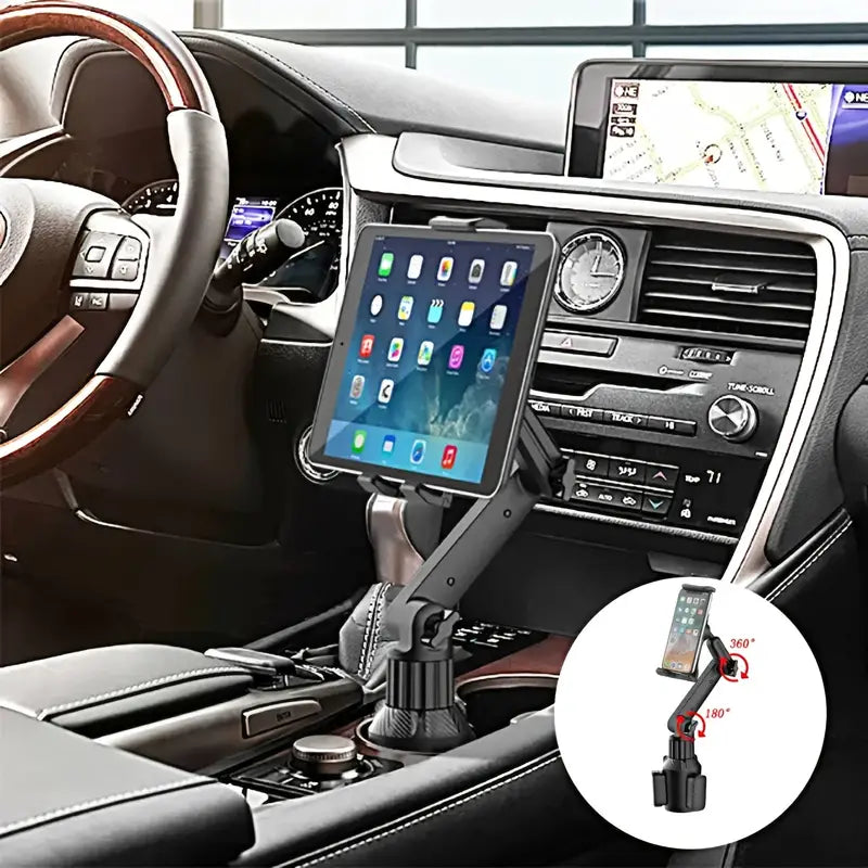 Car Cup Holder - For Apple For IPad Pro & Tablet Automobile