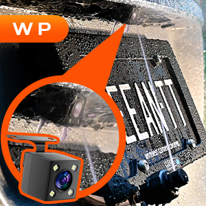 WDR Function, Waterproof Rear Camera, Advanced Sensor, waterproof rear camera, which has 4 LED lights. It's IPX7 waterproof, so no worry with the rain.