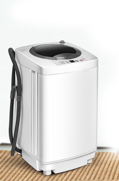 This machine features a built in drain Aluminum pump and a Drainage Tube Which Allows You To Easily Drain Out. You can stop wasting hours keeping an eye on washing machine for its full automatic