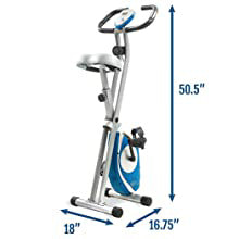 Indoor Cycling Bike,  Bike For Home Workout- gym Folding- LCD Monitor-Portable