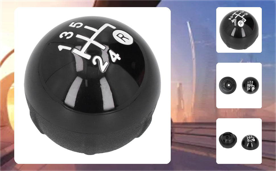 Gear Shift Knob, Car Accessories, for Fiat - Black