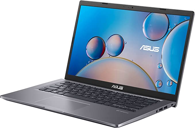 ASUS VivoBook 14 X415 Thin and Light Laptop, 14” FHD Display, Intel Core i3-1005G1 Processor, Intel UHD Graphics, 8GB DDR4 RAM, 128GB PCIe SSD, Windows 11 Home in S Mode, Slate Grey, X415JA-AS31-CA