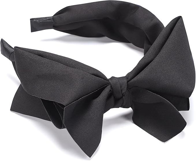 Big Bow Headband made of high-quality cloth with great texture. Highlight your nobility and elegance.  Bow Headbands for Women, Big Bowknot Hair Hoop Women Knotted Wide Turban Headbands