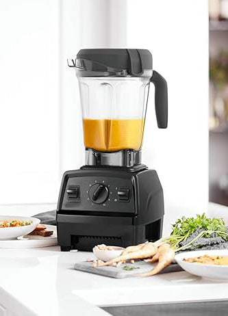 64-ounce Container: Perfect for family meals and entertaining,machine can clean itself in 30 to 60 seconds. Professional-Grade, 64 oz. Low-Profile Container