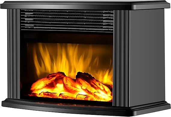 ower saving without heating effect; ②Switch 2: 750W low heating; ③Switch 3: 750W low heating (Note: 1500W high heating occurs only when Switch 2 and Switch 3 are turned on) Electric Fireplace Tabletop Protable Heater