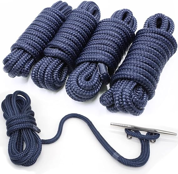 ultra strong and will not fray. They can withstand all the negative effects of the environment, Hi-Performance Boat Rope Mooring Rope Dock