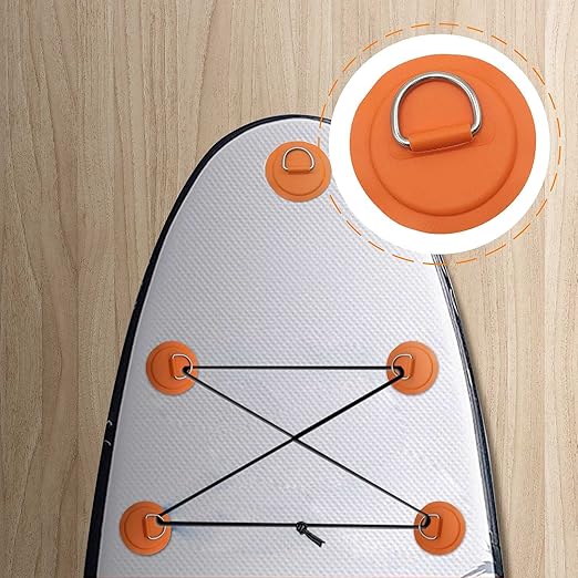 made of high-quality materials, patch, waterproof, durable and corrosion-resistant, can be used for a Very long time, Cord with Hooks Bungee Deck Rigging Kit for Pvc Inflatable Boat Sup Kayak Canoe