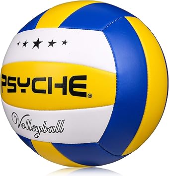 beach volleyball is Made of high quality PVC leather, which is soft, Official Size 5,Soft Indoor Outdoor Volleyballs for Kids