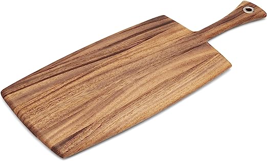 Wood Cutting Board with Handle,