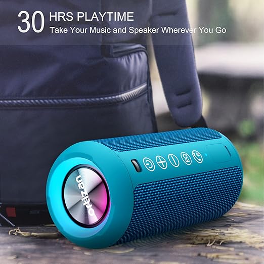it provide different color-changing themes. Using Ortizan bluetooth speakers, Waterproof Wireless Speaker with 24W Loud Stereo Sound, Outdoor Speakers with Bluetooth 5.0, 30H Playtime