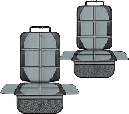 seat cushion for pets, Bacgnyer will effectively protect your beloved real leather seat.  Thick Padding and Storage Pockets, Adaptable to Babies, Pets