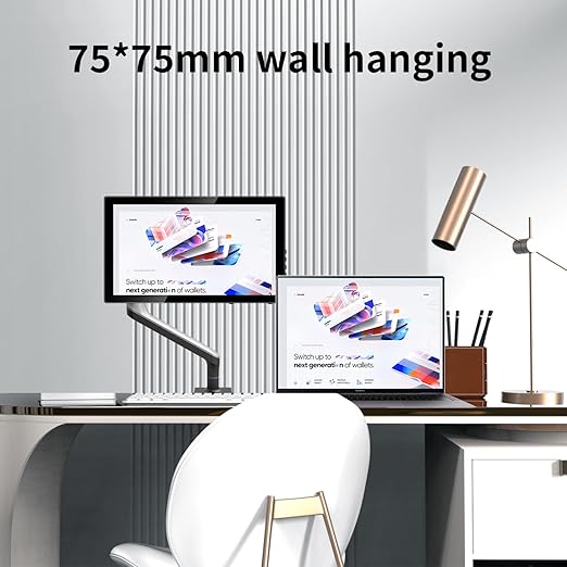 monitor supports 10-point touch experience without delay, can be used as a PC monitor,10.1Inch Touchscreen Portable Monitor IPS FHD 1920x1200 Small Monitor Display with Built-in Speakers and Stand USB C HDMI Port External Monitor