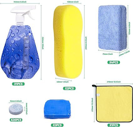 removing dirt easily and leave your car paint feeling undeniably soft and smooth without damage car paint surface.