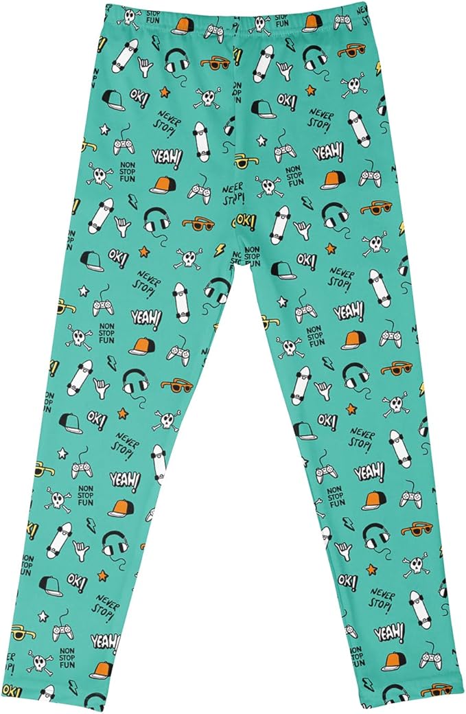 Girls printed legs are comfortable, lightweight, and durable. Whether your child is going to school or enjoying a leisurely weekend at home, these soft and comfortable bottoms