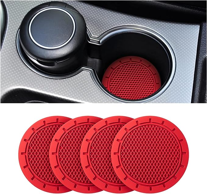 Non-Slip Universal Insert Coaster, Durable, car holder coaster, but also can be used in your home, dining table or tea cup coaster, it is heat resistant. And it is a perfect protection for your original car cup holder, prevent from scratching.