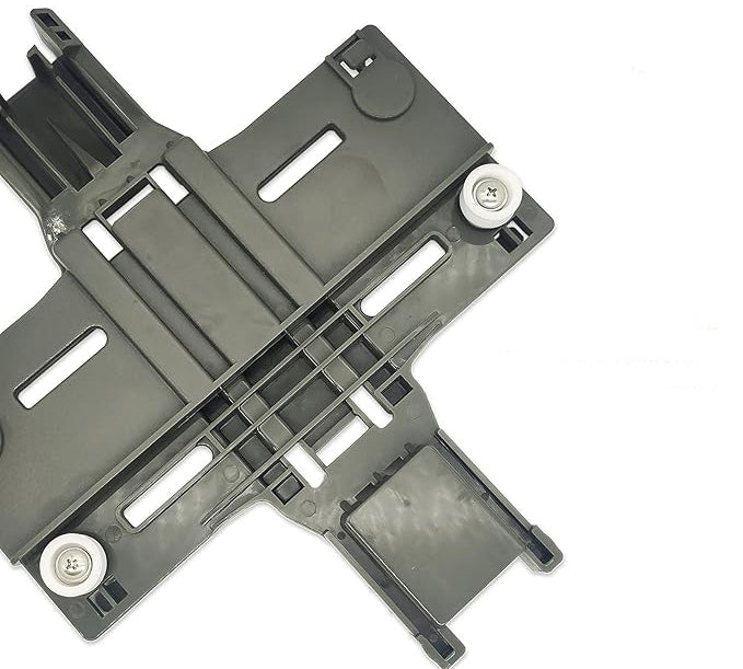 The set includes adjuster assemblies for both the left and right sides, Dishwasher Top Rack Adjuster