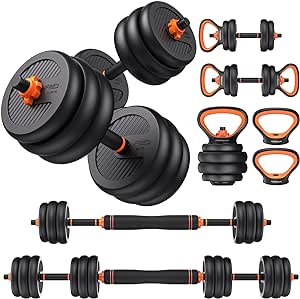 weight plate is 28 lbs, and the total weight of the dumbbell bar and nuts used for assembly is 2 lbs.Adjustable Dumbbells, 20lbs/30lbs//50lbs/70lbs/90lbs Free Weight Set