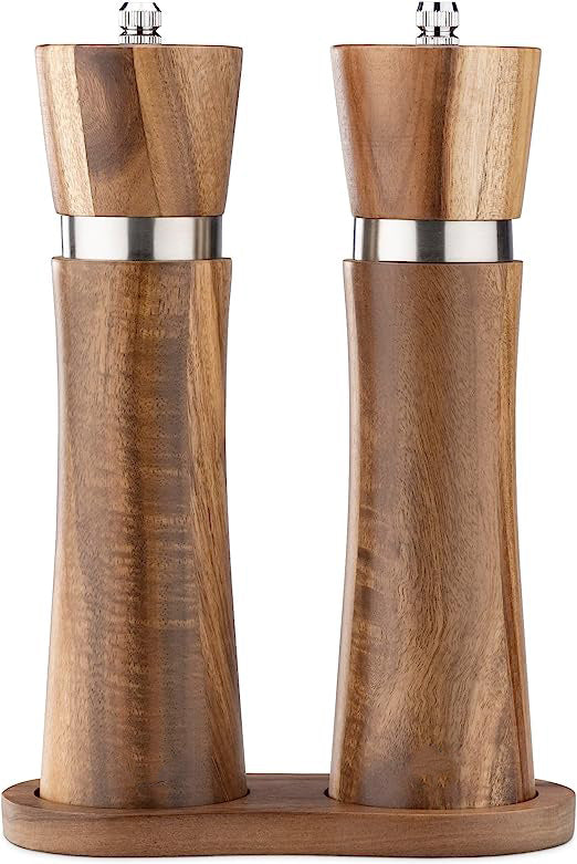 Salt and Pepper Grinder Pepper Mill Grinder Pepper Grinders Salt Mill Set of 2