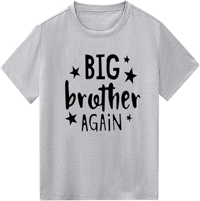 big brother from 18 months - 7 years old. Please feel free to check about the size chart and choose the right one for your boy.