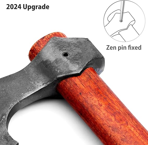 This Viking style throwing hatchet designed with a bearded edge design, which makes it unique and classic, Throwing Game for Backyard for Adults, Professional Viking Throwing Axes and Tomahawks Set