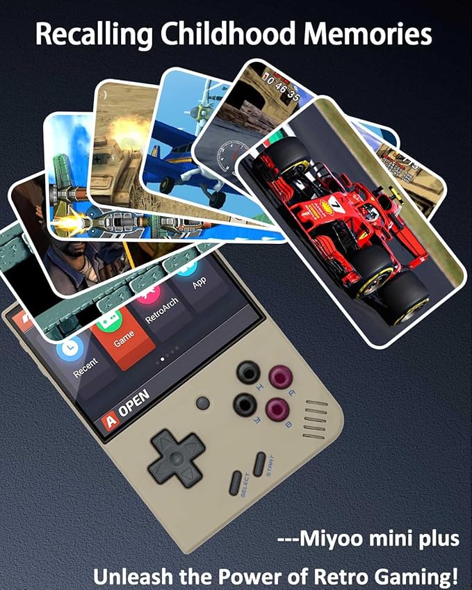 Portable Handheld Open Source Game Console with Storage Case,3.5