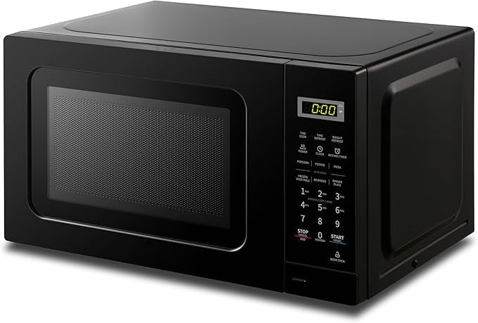 Microwave Oven 5 power levels offers more cooking flexibilities, from soften ice cream to reheat beverage ,6 Preset Menus and Kitchen Timer,
