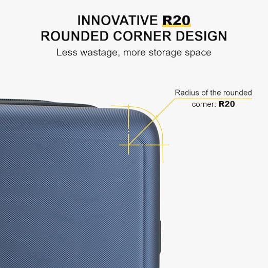 Zipper mesh pocket can make items neatly organized, Large Checked Suitcase, 28 Inch Luggage Suitcase with 8 Spinner Wheels