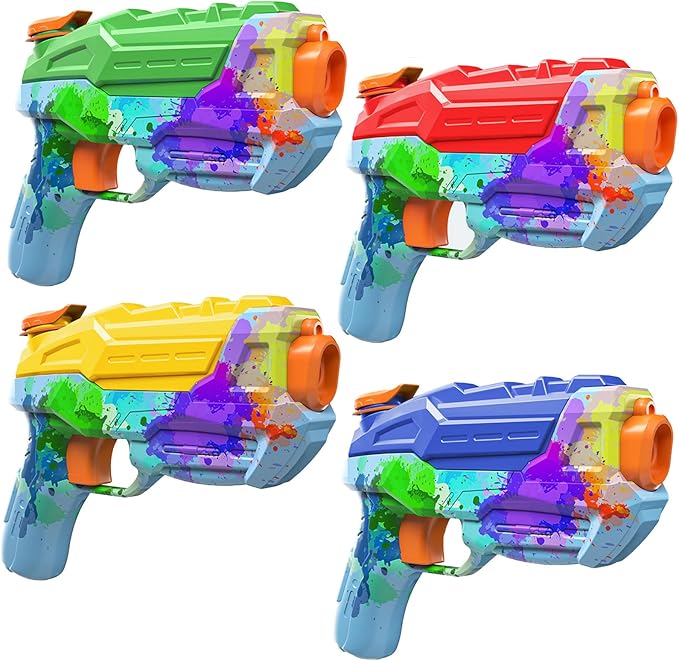 Long Range Water Pistol Gun for Summer Outdoor, you can invite friends and kids from neighbors to join the game in your yard