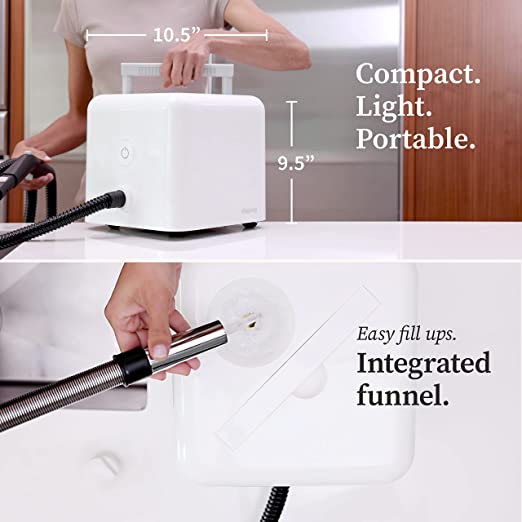 Portable Heavy Duty Steamer for Floors  Cars, Tiles, Grout Cleaning. Chemical Free, Disinfection Steam Cleaner Powerful Multipurpose